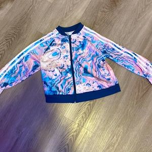 Adidas track suit jacket kids